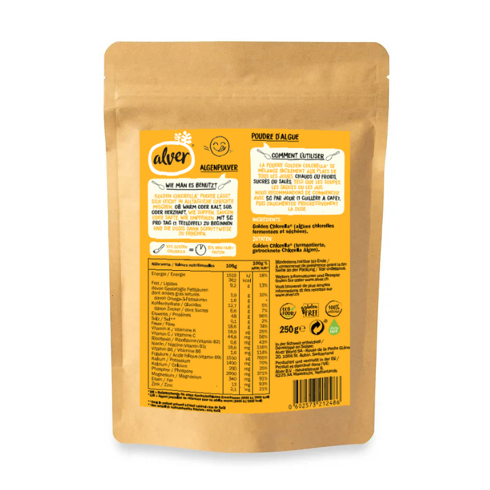 Augalinis supermaistas Golden Chlorella®, 250g