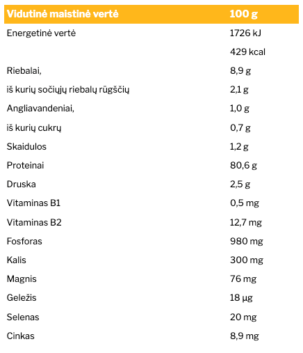 Augaliniai baltymų milteliai Golden Pea Bio, 200g